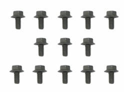 Image of 1967 - 1981 Firebird Automatic Transmission Pan Mounting Bolt Set, Black