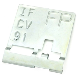 Image of 1970 Pontiac Firebird Trans Am Manual Radiator Tag Code FP