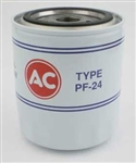 Image of 1967 - 1981 Pontiac Engine Oil Filter AC Delco Type PF-24, Original Style