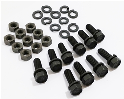 Image of 1967 - 1969 Pontiac Firebird Engine Mount To Subframe Frame Bolts, 30 Pieces