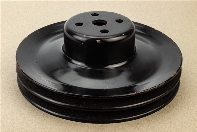 Image of 1975-1979 Firebird Water Pump Pulley, 2 Groove, For Oldsmobile Engines, Without Air, Used GM