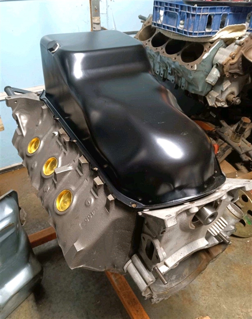 Image of Fresh Rebuilt Pontiac 455 Short Block Engine, New Rebuild
