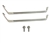 Image of 1976 - 1981 Firebird Stainless Steel Fuel Gas Tank Straps, Pair
