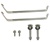 Image of 1974 - 1975 Firebird Fuel Gas Tank Straps, Stainless Steel, Pair