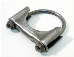 Image of Exhaust Pipe Muffler Clamp 2 1/4 Inch OE Style