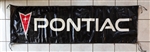 Image of Vintage Pontiac Dealership Showroom Banner