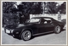 Image of 1970 Firebird Black and White GM Showroom Dealer Promotional Poster Print