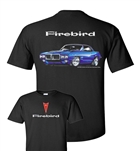 Image of 1969 Pontiac Firebird T-Shirt with Arrowhead on Front Chest