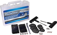 Image of Tru-Flate Deluxe 46-Piece Tire Plug Repair Tool Box Kit