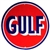 Image of Gulf Fuel Metal Sign, 12 Inch