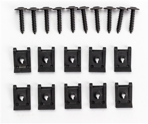 Image of 1979 - 1981 Firebird and Trans Am Grille Hardware, Screws and Clips, 20 Pieces