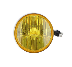 Image of 1967 - 1969 Firebird 5.75â€ Holley RetroBright LED Headlight Headlamp, Yellow Lens 5700K Bulb