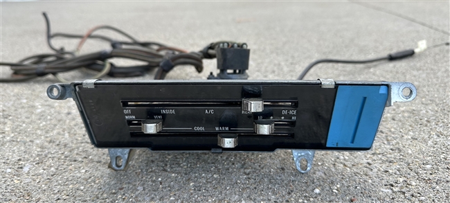 Image of 1969 Firebird Heater Control Assembly With Air Conditioning, Used GM