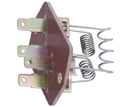 Image of 1969 Firebird Heater Box Resistor Assembly With Air Conditioning