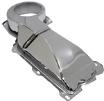 Image of 1967 - 1981 Firebird and Trans Am Chrome Heater Core Cover Box at Firewall for Cars W/O AC