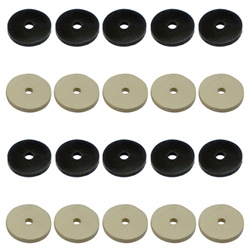 Image of 1979 - 1981 Firebird Tail Light Stud and Wing Nut Gasket Seal Set, 20 Pieces