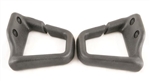 1994 - 2002 Firebird Graphite Seat Belt Shoulder Guide for Convertible Models, Pair