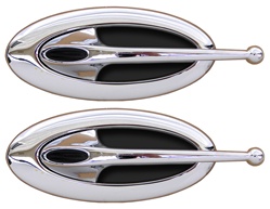 Image of 1970 - 1981 Firebird Interior Elliptical Style Custom Chrome Door Handles