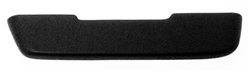 Image of 1968 - 1969 Firebird Door Panel Arm Rest Pad, Black Right Hand