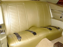 Image of 1967 - 1968 Firebird Standard Stationary Interior Rear Seat Cover for Coupe or Convertible