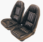 Image of 1979 Firebird Front Bucket Seat Covers Standard Interior
