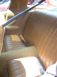 Image of 1979 - 1981 Firebird Rear Seat Covers, Standard Interior
