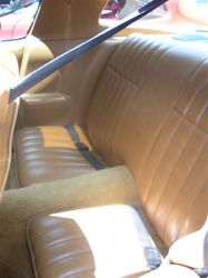 Image of 1979 - 1981 Firebird Rear Seat Covers, Standard Interior
