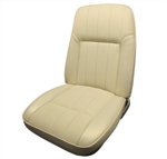 Image of 1968 Firebird Front Bucket Seat Covers Set for Deluxe Interior