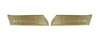 Image of 1972 Firebird Door Panels Set, Deluxe Interior, Upper Section, Pre-Assembled, Pair