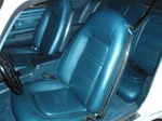 Image of 1973 - 1975 Firebird Front Bucket Seat Covers, Deluxe Interior Pair