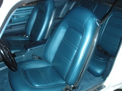 Image of 1973 - 1975 Firebird Front Bucket Seat Covers, Deluxe Interior Pair