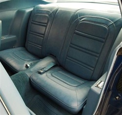 Image of 1973 - 1975 Firebird Rear Seat Covers, Deluxe Interior