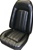 Image of 1976 Firebird Front Bucket Seat Covers for Deluxe Interior, Pair
