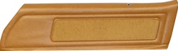 Image of 1977 Front Door Panels, Deluxe Custom - Pre-Assembled - Cloth