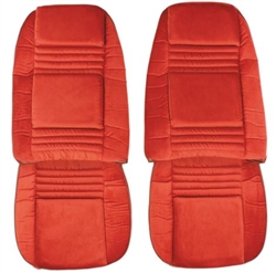 Image of 1978 Firebird Front Bucket Seat Covers, Deluxe Interior Cloth
