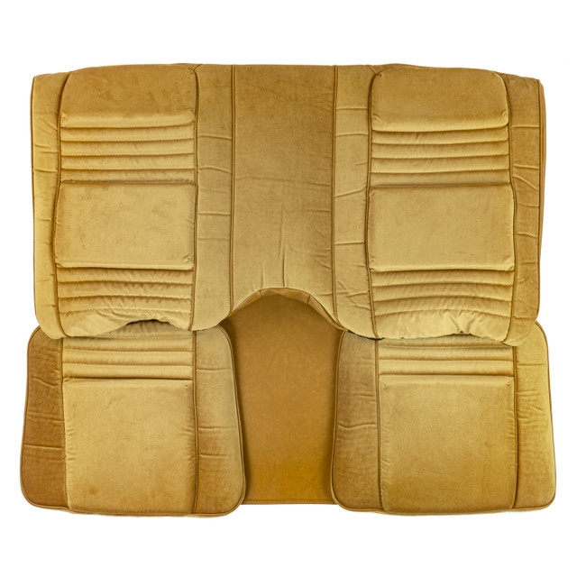 Image of 1978 Firebird Rear Back Seat Covers, Deluxe Interior Lombardy Cloth