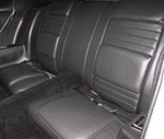 Image of 1978 - 1981 Firebird Rear Seat Covers Set, Deluxe Interior, Vinyl