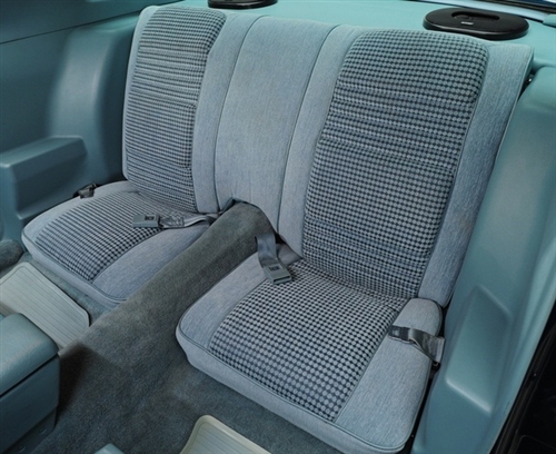Firebird Central | 1979 - 1980 Firebird Rear Seat Covers, Deluxe Custom  Cloth, Purchase Today!