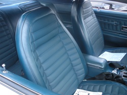 Image of 1971 Firebird Front Bucket Seat Covers Upholstery for Deluxe Interior