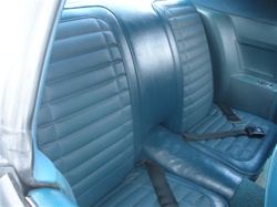 1971 Firebird Rear Seat Covers for Deluxe Interior