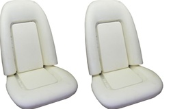 1973 - 1977 Bucket Seat Foam Set for Deluxe Interior - Pair