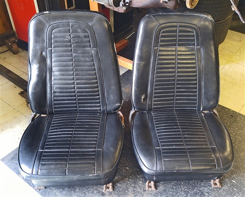 Firebird Central | 1967 - 1968 Firebird Front Bucket Seats, Pair Original  GM Used, Order Yours Now!