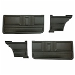 Image of 1967 Coupe Standard Interior Front and Rear Door Panel Set, without Chrome