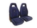 Image of 1982 PMD Front & Rear Seat Covers Upholstery Set - Encore Velour