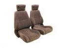Image of 1993 - 2002 Firebird Base Model Front & Solid Rear Seat Covers Set, Hampton Vinyl Non-Perforated