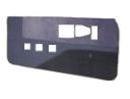 Image of 1982 - 1992 Firebird Door Panels Set, Madrid Velour with Cut Pile Carpet and Madrid Vinyl