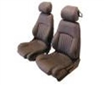 Image of 1994 - 1997 Firebird Base Model Front & Solid Rear Seat Covers Set, Encore Velour Cloth