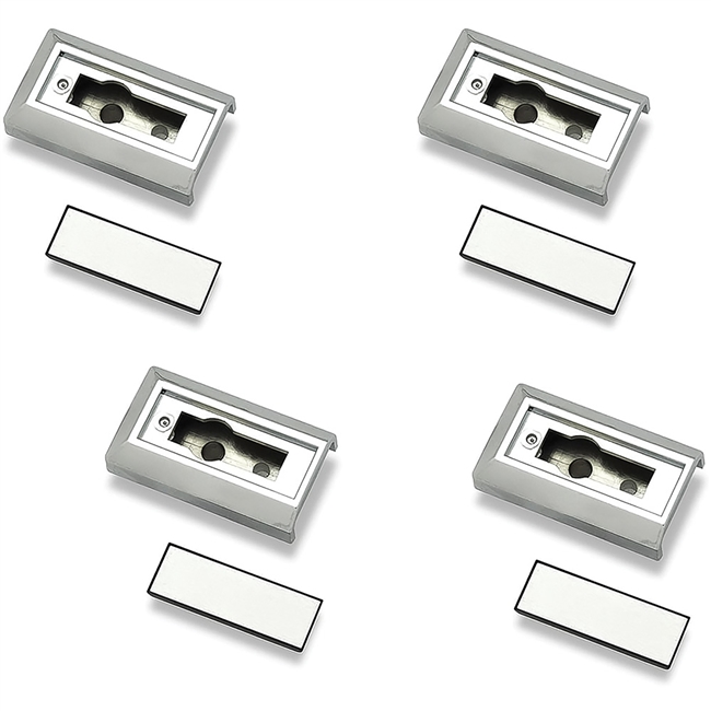 Image of 1976 - 1977 Firebird & Trans Am Deluxe Interior Second Design Door Pull Grab Strap Handle Cap, Set