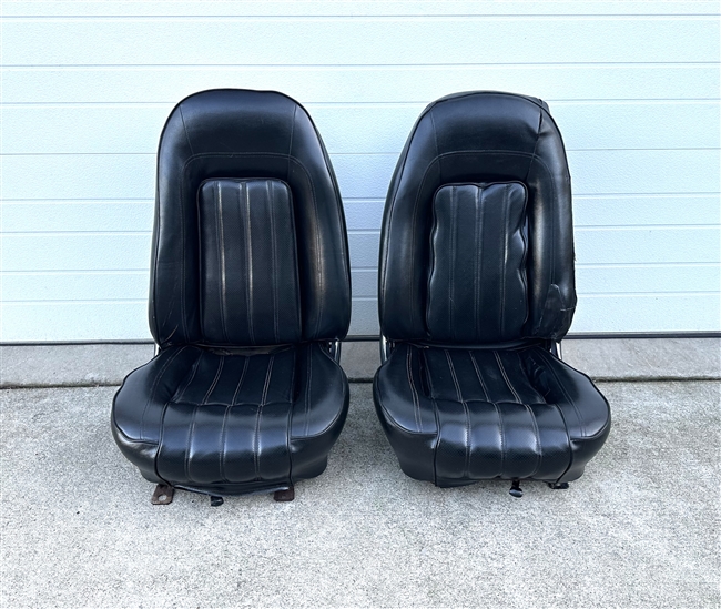 Image of 1973 - 1977 Firebird Front Seats Set, Original GM Used