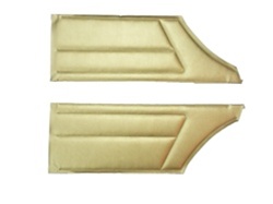 Image of 1967 Deluxe Interior Rear Side Panels, Coupe, Pair